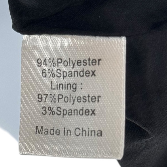 Tuckernuck NEW Black Blakely Off the Shoulder Long Sleeve Formal Mini Dress 0 - Picture 10 of 11